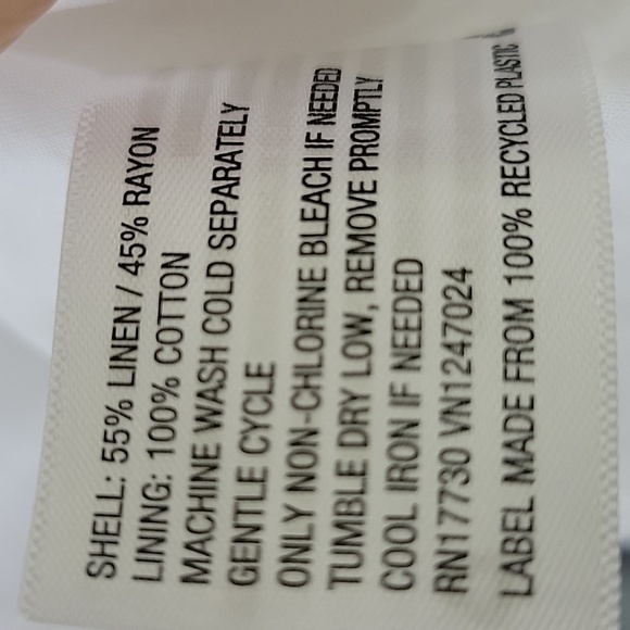 Stoney Clover x Target White Hi Rise Linen Cotton Tiered Mini Summer Skirt Large - Picture 9 of 13